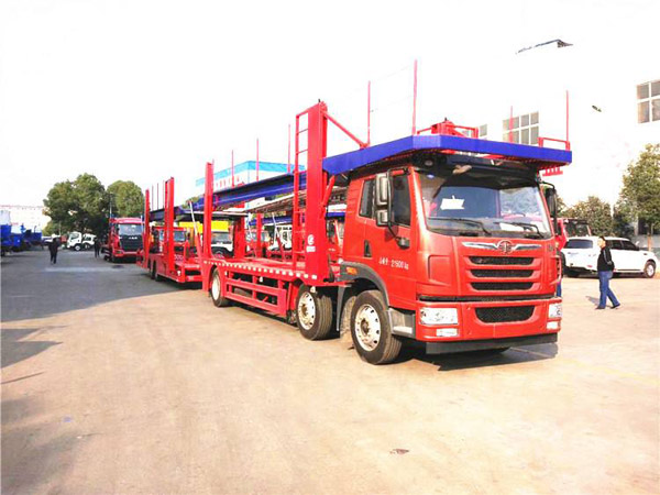 中置轴车辆运输半挂车